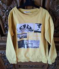Bluza h&m , żółta, 134/140cm