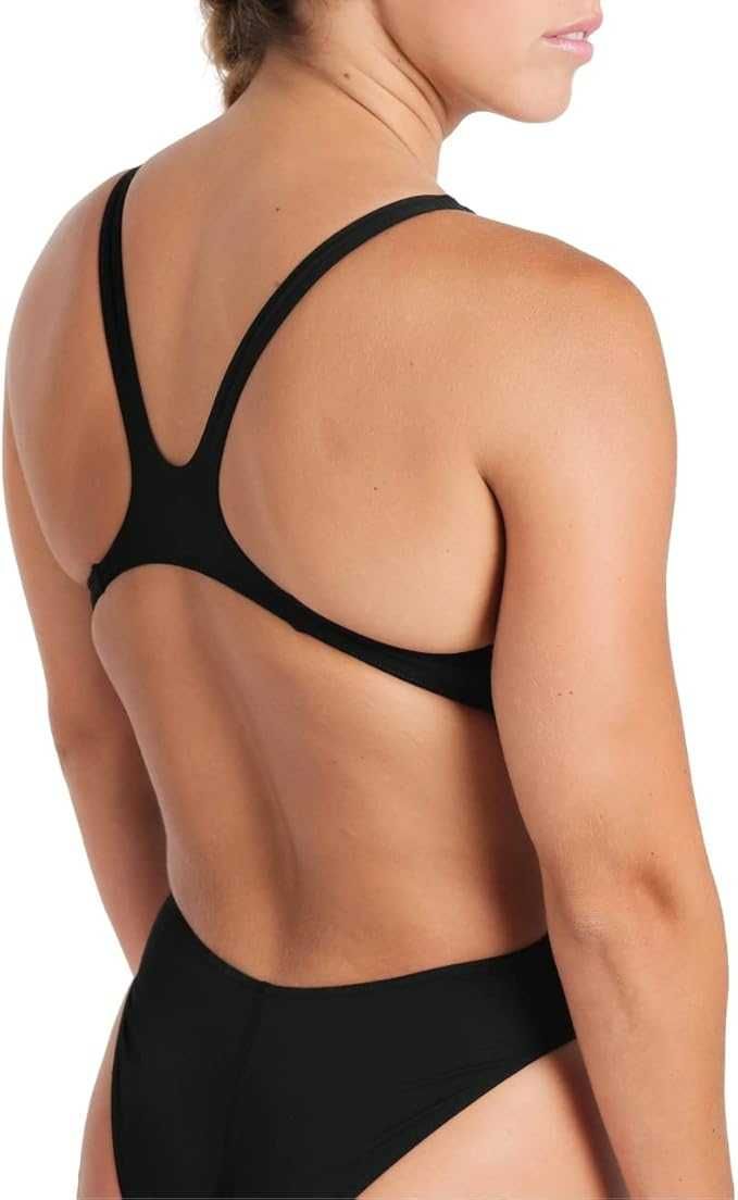 Damski Jednoczęściowy Strój Kąpielowy ARENA Team Tech Solid Black 40
