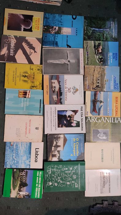 Grande Lote Livros História de Localidades e Regiões de Portugal