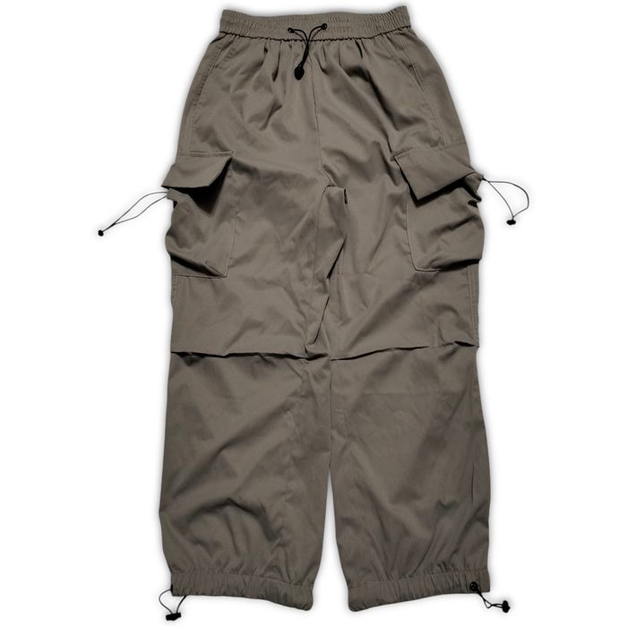 nylon baggy parachute pants !