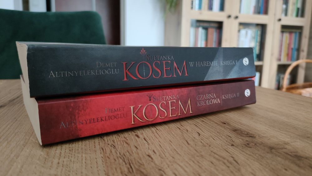 Komplet 2 tomów powieści "Sułtanka Kosem"