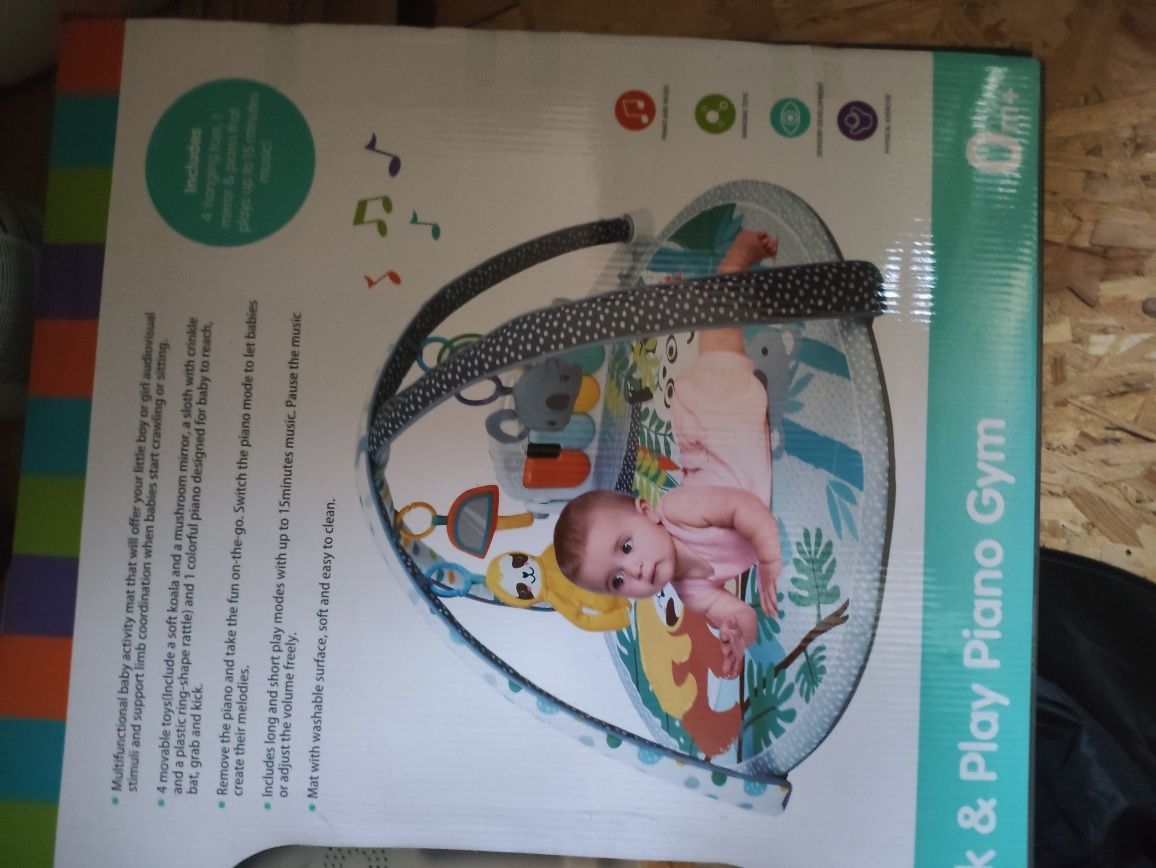 Mata Edukacyjna Koala Pianinko Melodie Zawieszki nowa