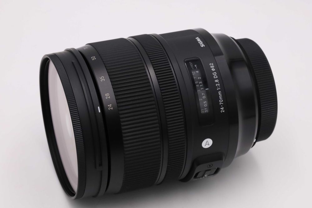 Sigma Art 24-70 mm F 2,8 DG HSM zadbany obiektyw do Canon w idealnym s