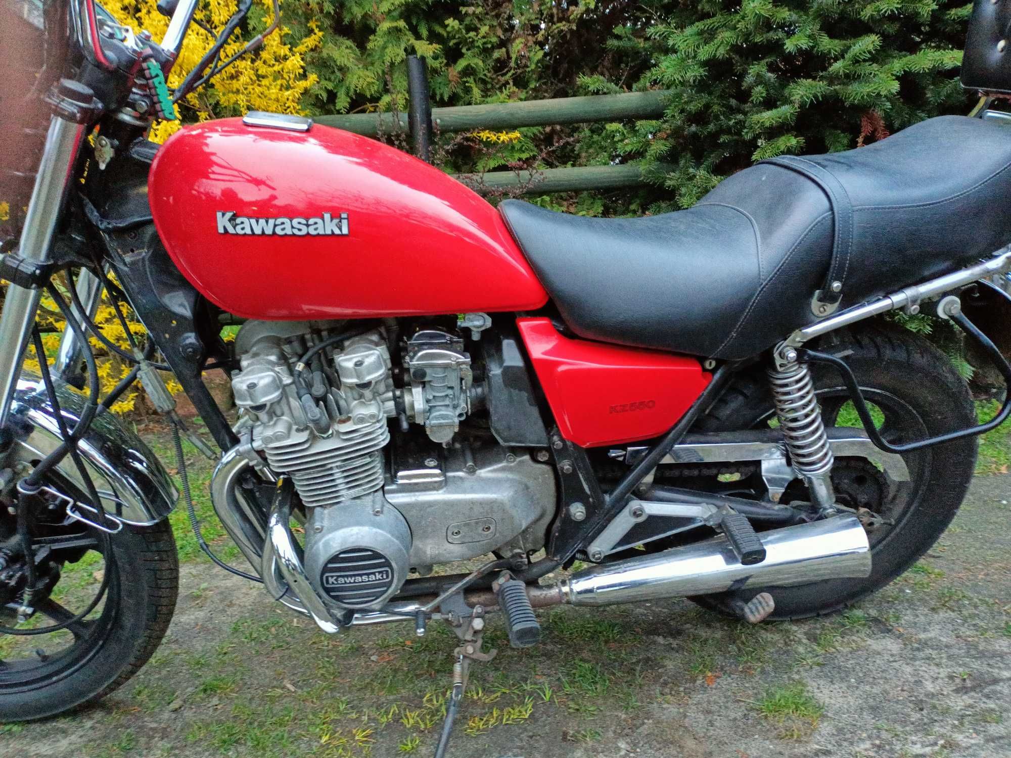 kawasaki kz 550 stary klasik