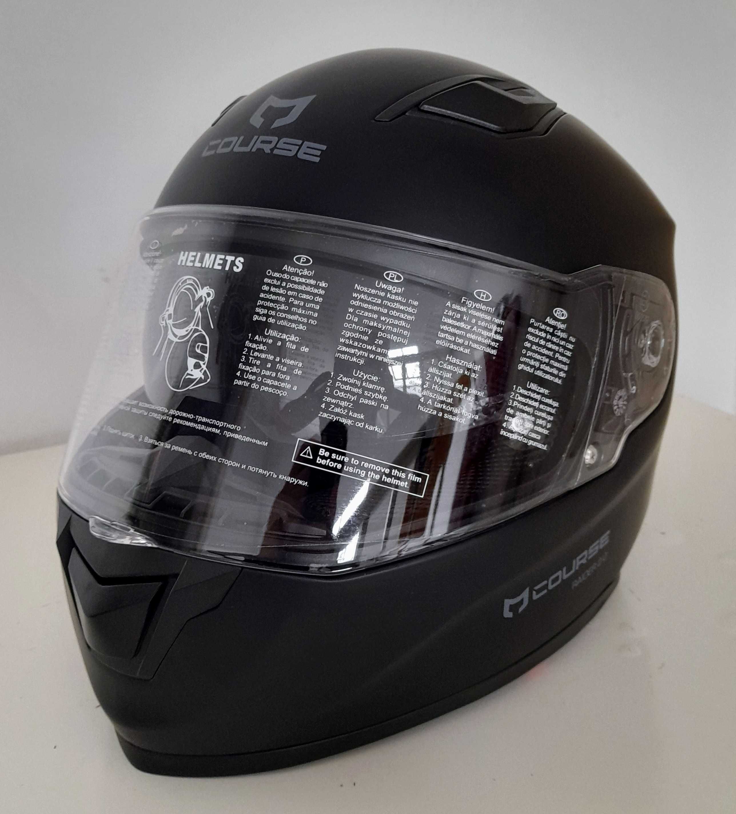 Capacete Course Raider - Tamanho L - NOVO