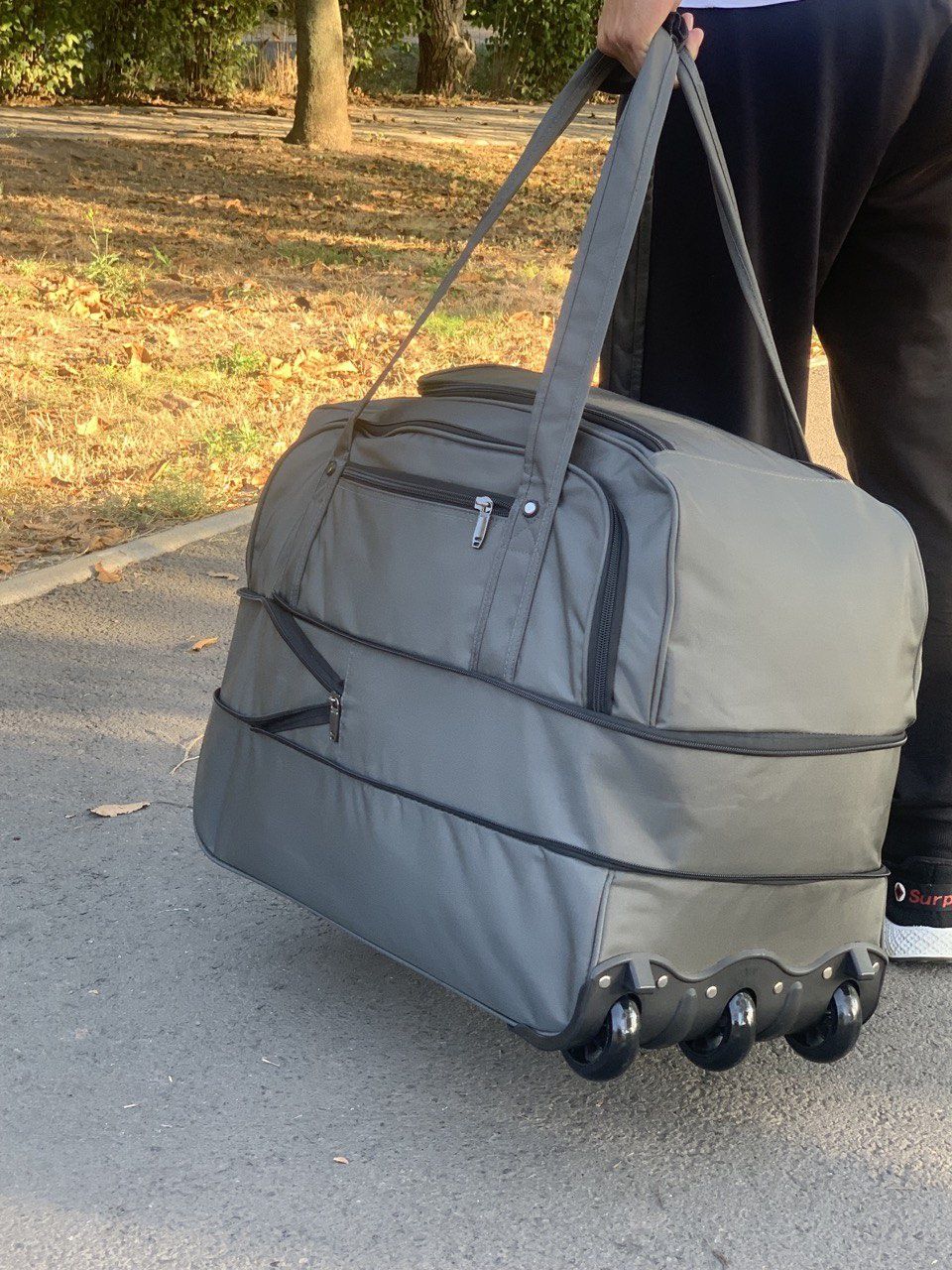 Чемодан  валіза -сумка, Сумка с ручкой, трансформер 100 литров