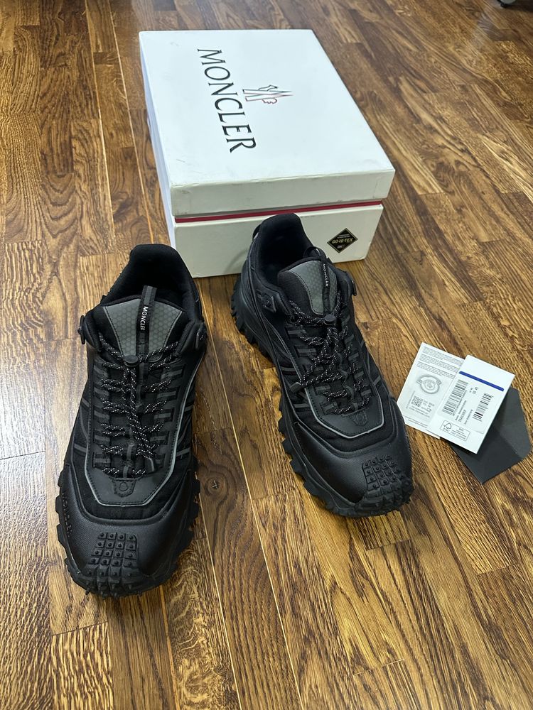 Черевики чоловічі MONCLER Чорні Trailgrip GTX