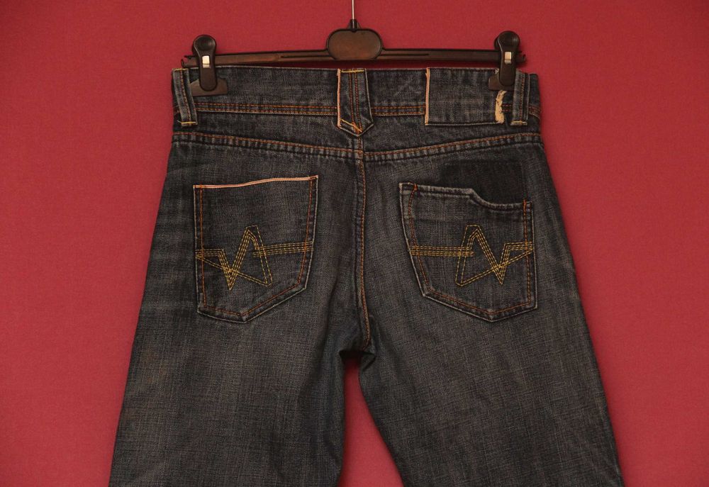 Next 36 our 8R M-L selvedge denim Boot Cut джинсы