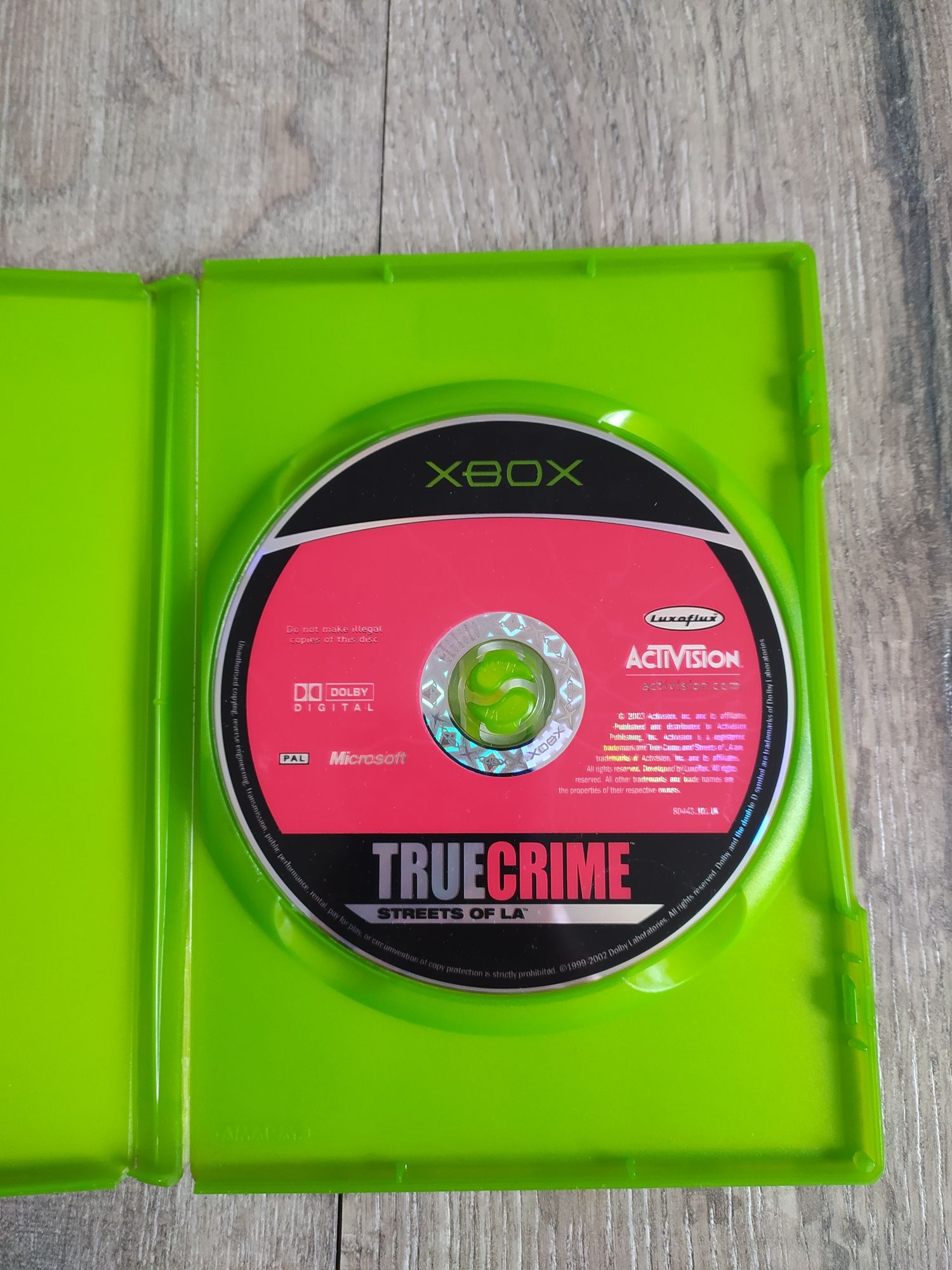 Gra Xbox Classic True Crime Streets of La Wysyłka w 24h