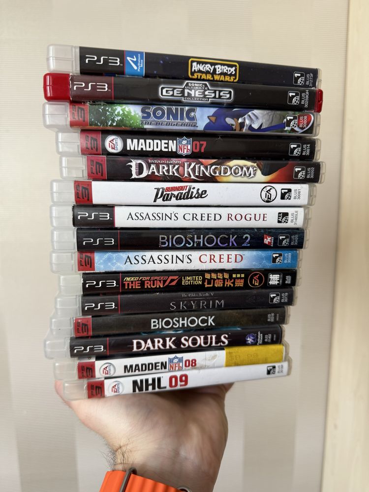 Playstation 3 ігри, диски