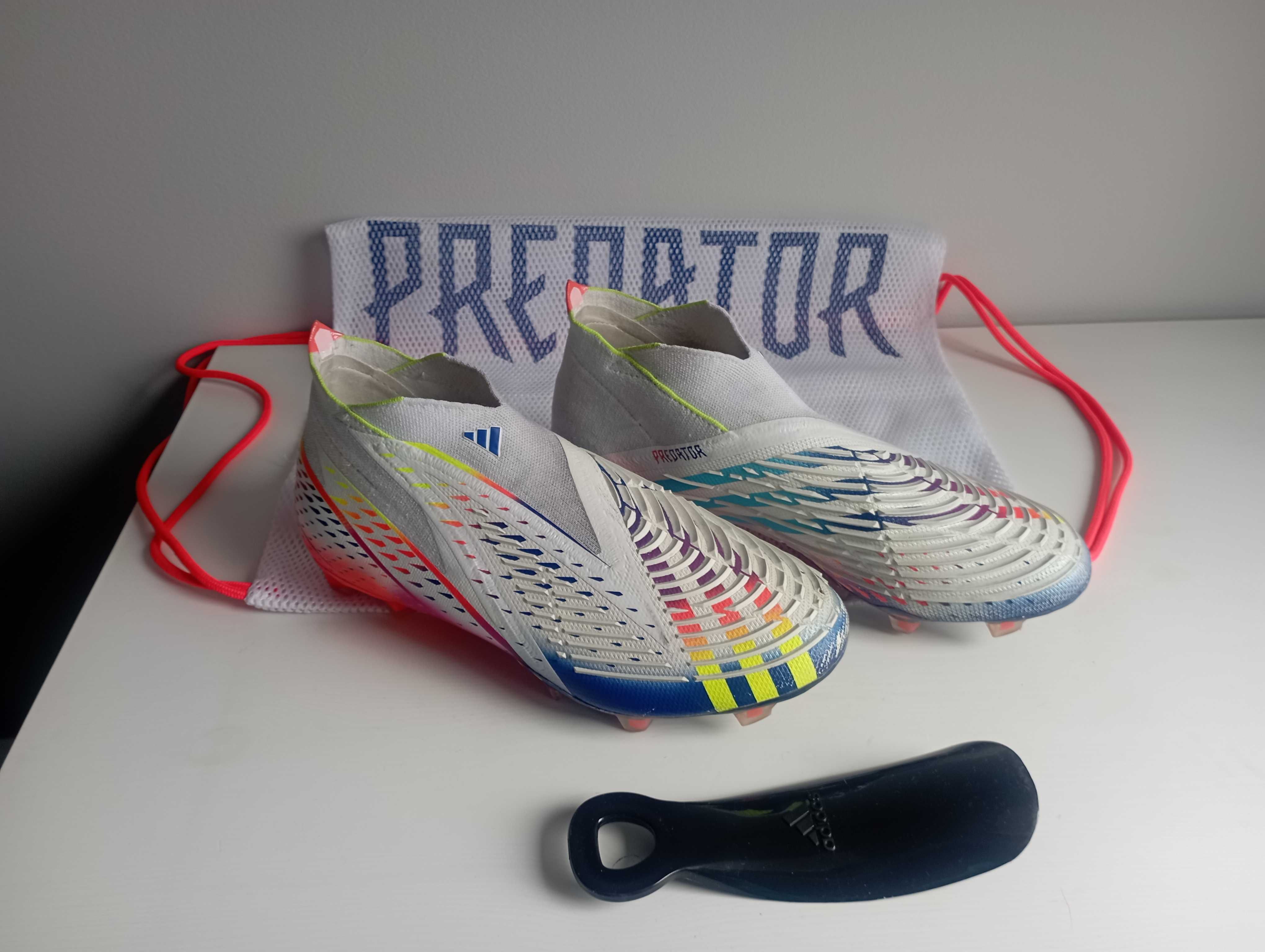 Buty piłkarskie 39 1/3 Adidas Predator Edge+ FG GW1040 Al Rihla 2022