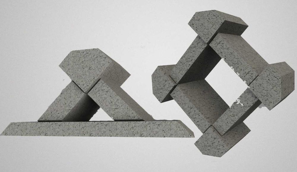 Шлакоблок, колотий блок, колони,  кришки, декор. Все для паркану.