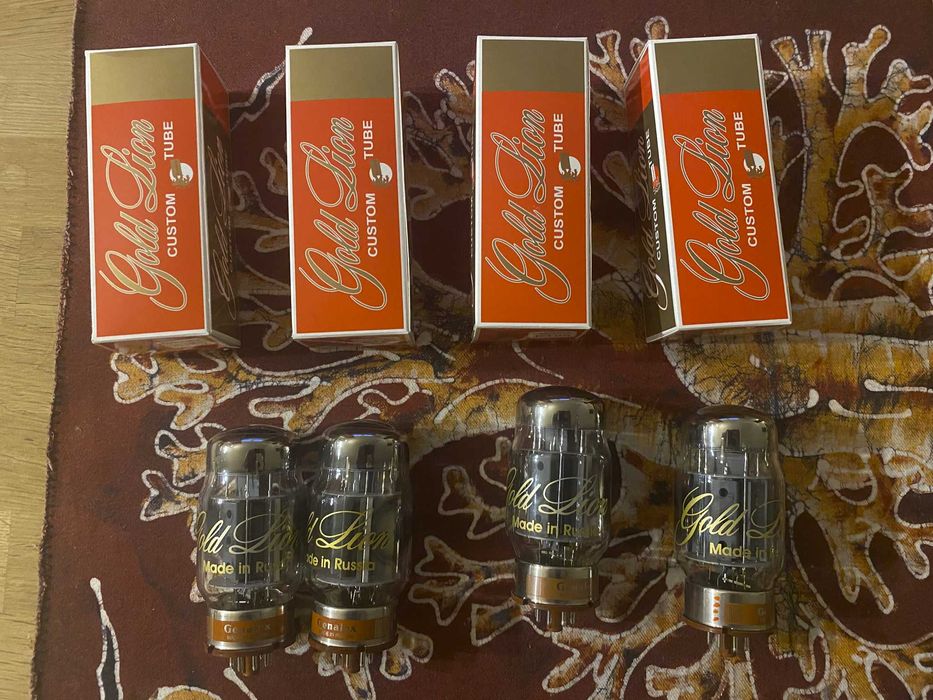 Kwadra lamp KT88 Gold Lion Genalex Custom Tube mogę sprzedać parę