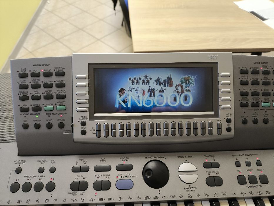 Keyboard Technics KN 6000 USB nie Yamaha Korg + case