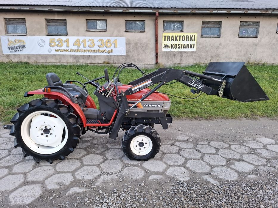 Traktor traktorek japoński yanmar F200 z oryginalnym  turem piękny sta