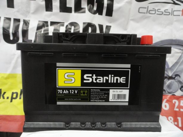 Akumulator Starline 70AH gwarancja 36 miesięcy