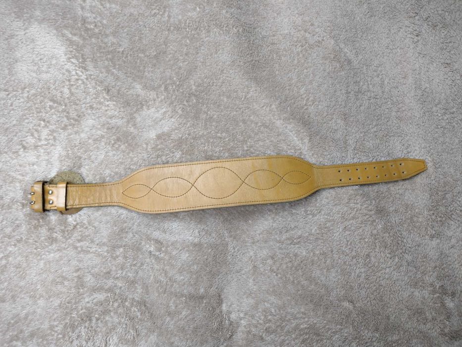 pas skórzany sztangisty