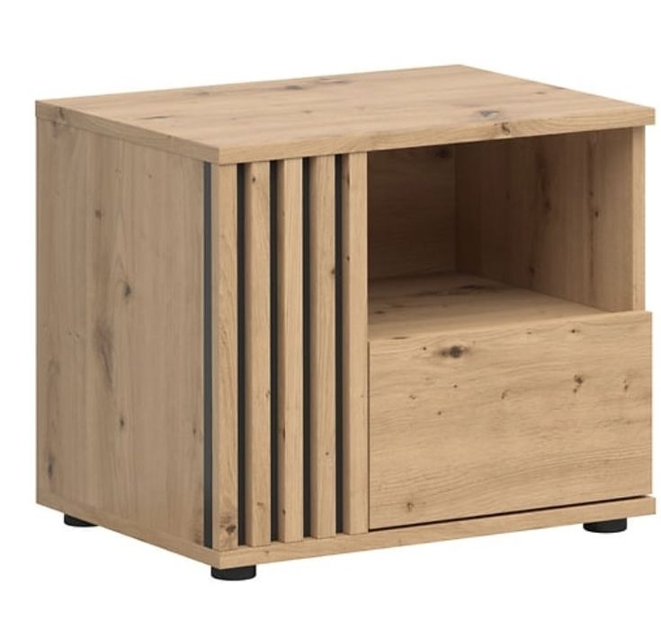 Nowa szafka nocna Vabres 55 cm prawostronna z szufladą dąb artisan lam