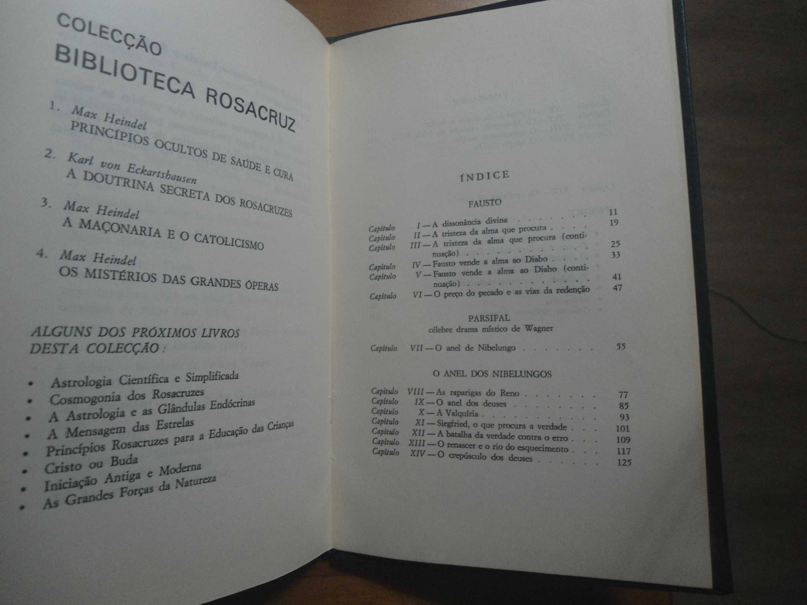 Os Mistérios do Oculto-Os Mistérios das Grandes Óperas de Max Heindel