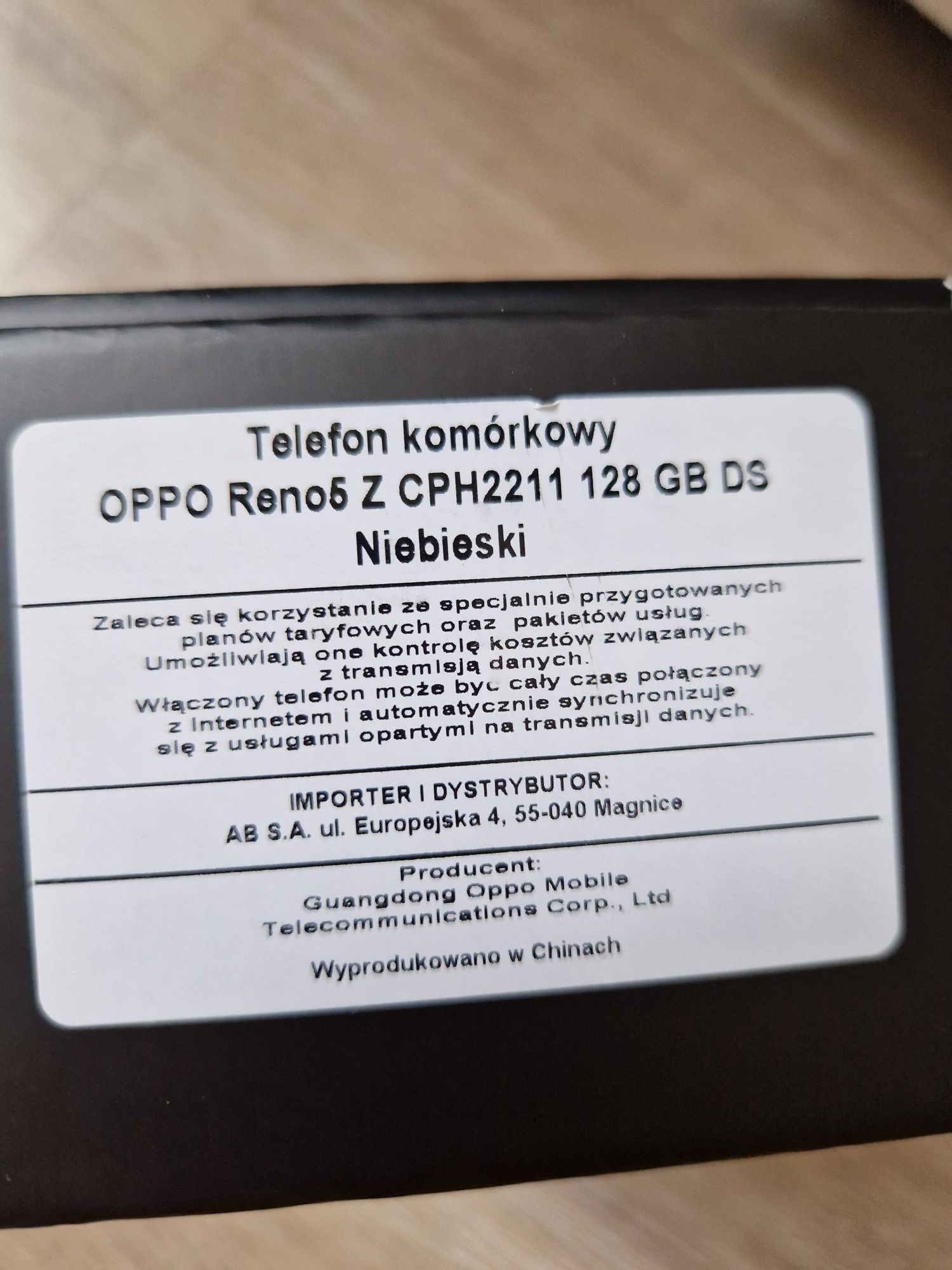 Telefon Oppo Reno5 Z