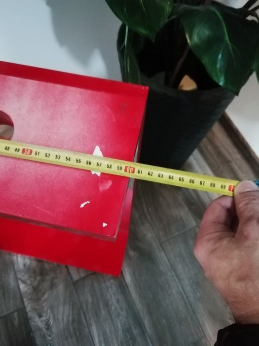 Lustro łazienkowe lakierowane