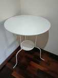 2 Mesas decorativas metal