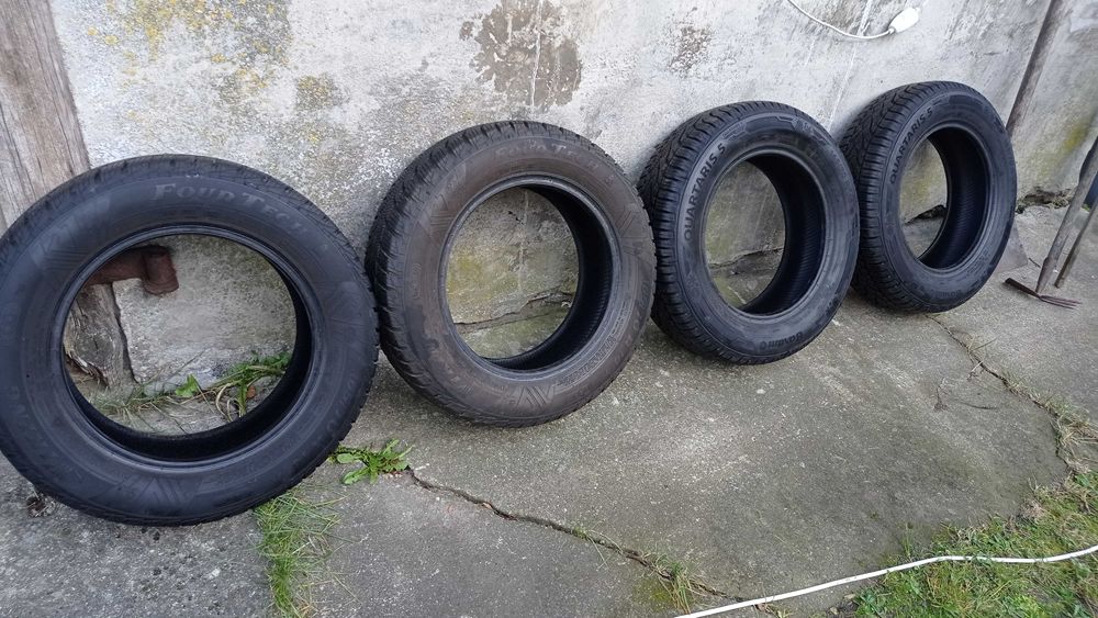 Prawie nowe opony całoroczne 165/70 R 14 T