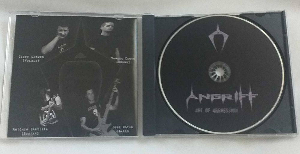 Cd Angriff “Art of Agression” original, como novo