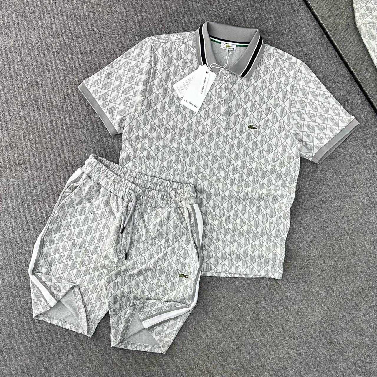 Чоловічий літній костюм Lacoste | Мужской летний костюм в 3 цветах