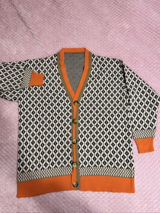 Кардиган в'язаний оверсайз на ґудзиках