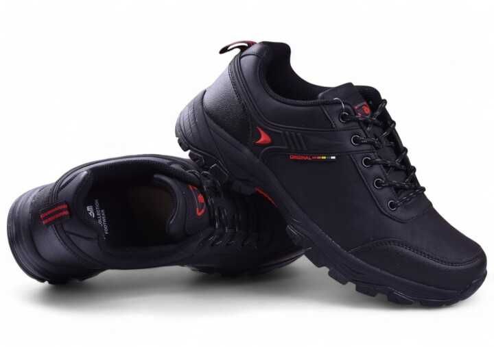 Buty Męskie Trekkingowe BADOXX robocze Czarne r.42 wysyłka 24h