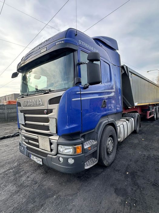 Scania R450  Scania R450 pierwszy właściel w kraju od 2019r hydraulika