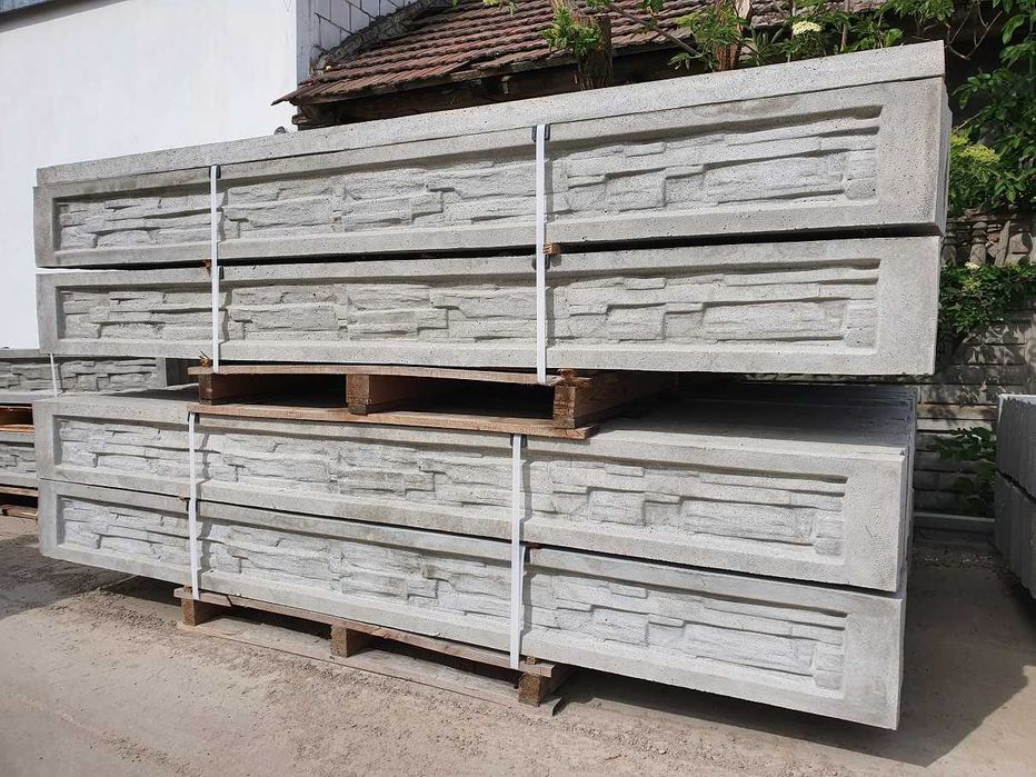 Ogrodzenie PANELOWE panele 3D ogrodzeniowe-PŁOT panelowy TANIO komplet