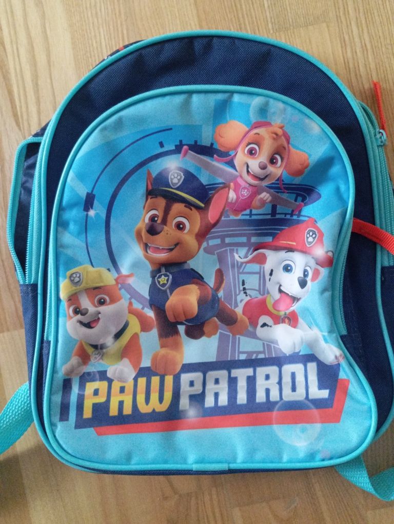 Psi patrol plecaki i czapeczka