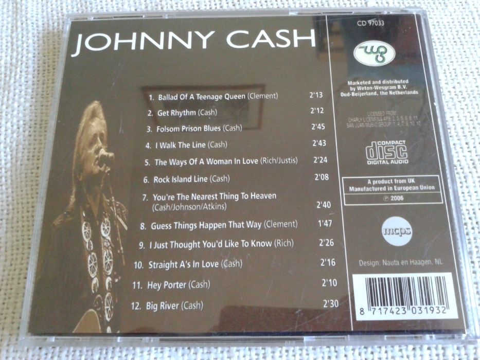 Johnny Cash - Ballad Of A Teenage Queen..CD