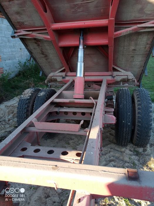 Przyczepa jednoosiowa 8 ton