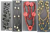 Colares (Betsey Johnson; Bastta), Correntes, Terços