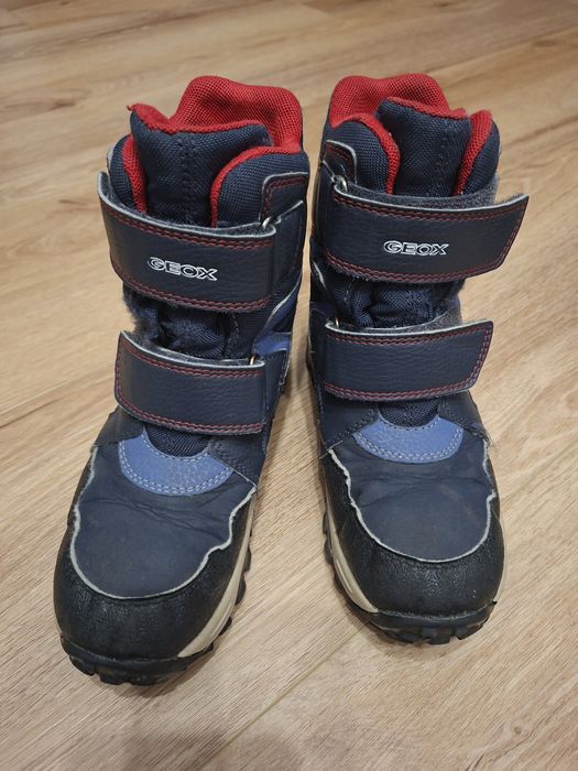 Kozaki zimowe geox chłopięce r.32 stan bdb