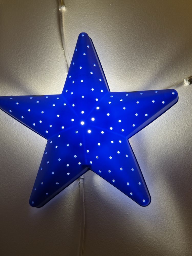 Lampy Ikea zestaw księżyc chmurka gwiazda lampa ścienna