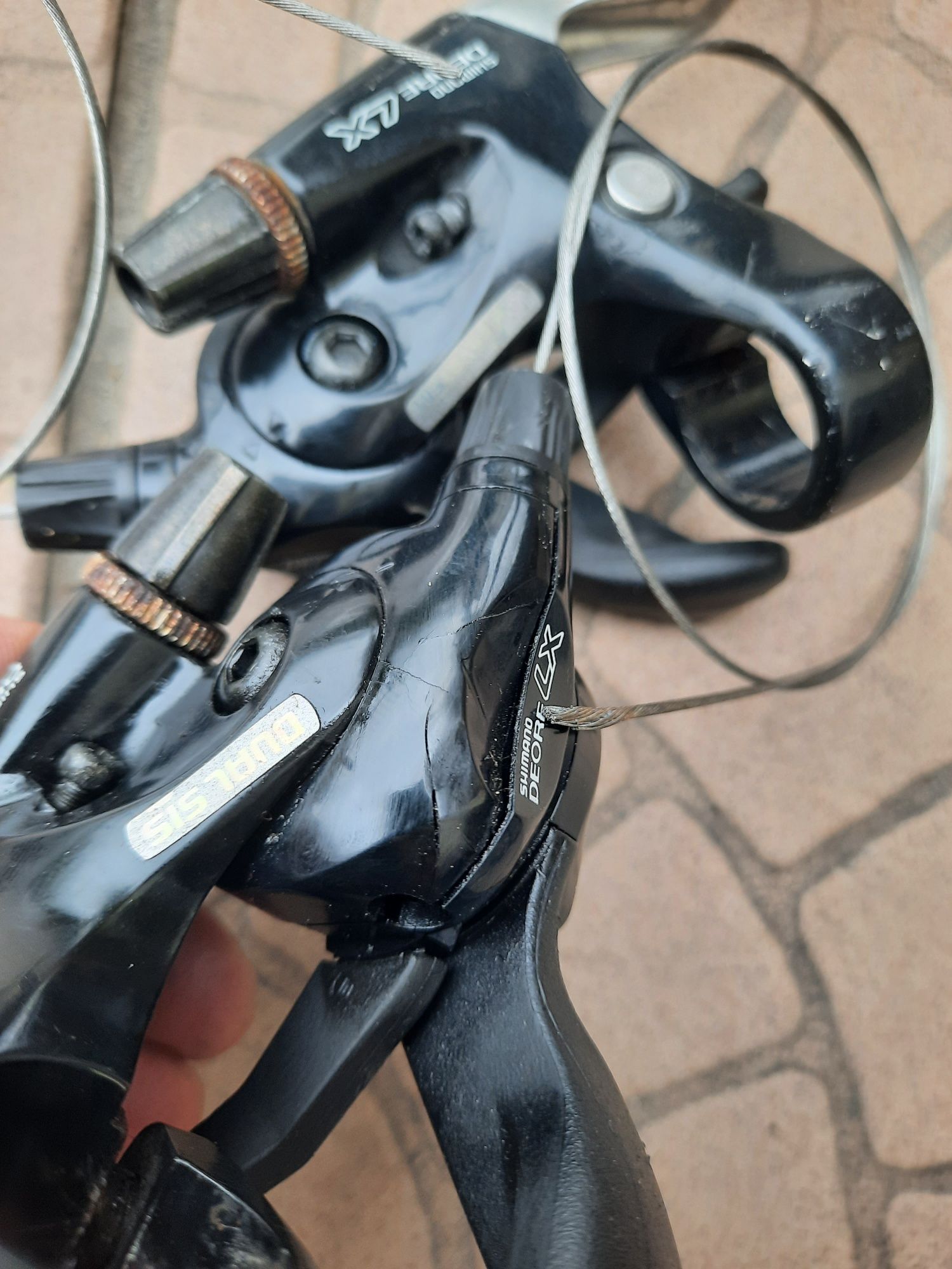 klamkomanetki shimano deore LX ST-M560 . 3x7s retro 0625cis