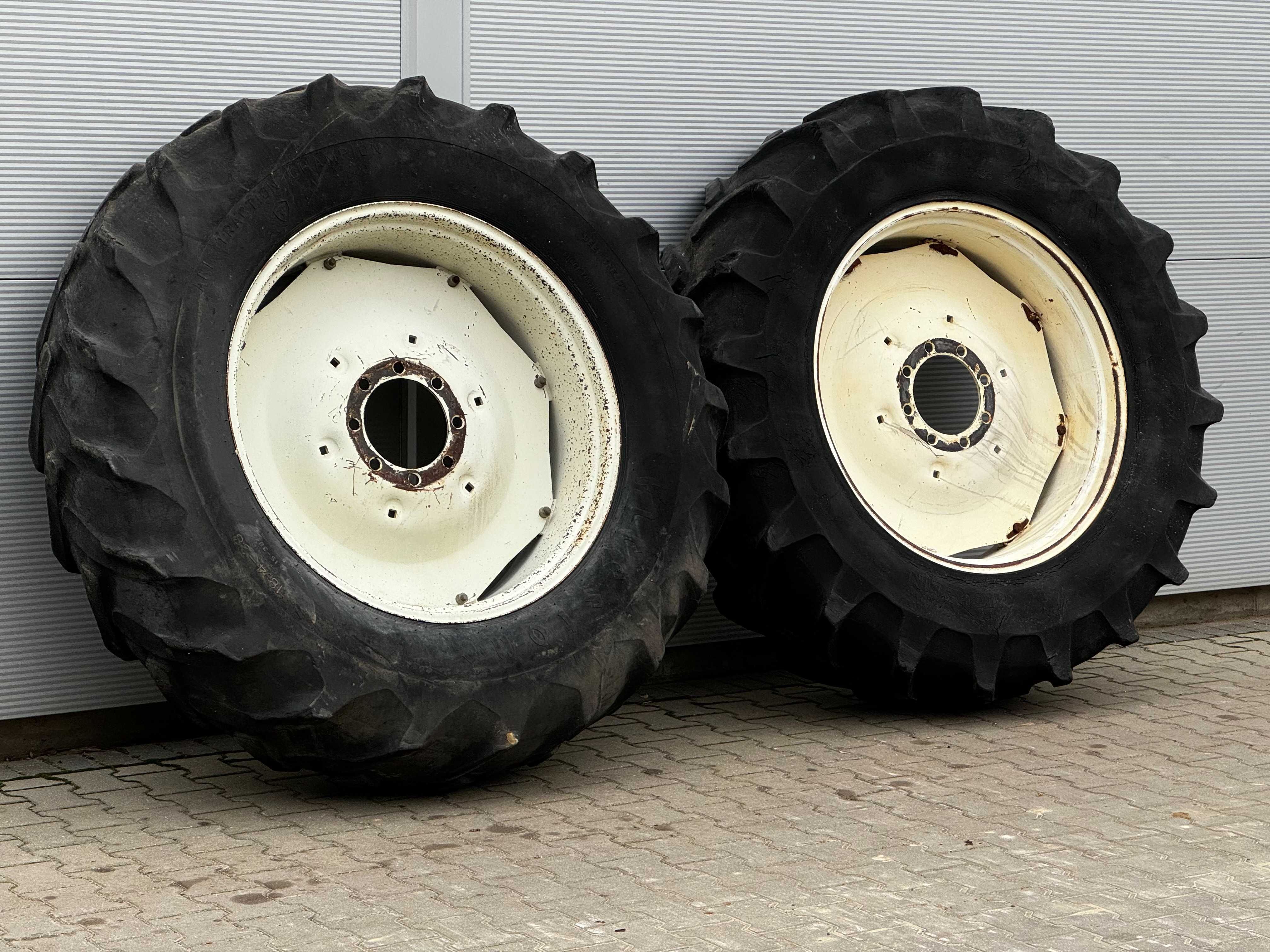 Kompletne koła 18.4-38 | Opony MICHELIN z felgami | np. 1224, 1614