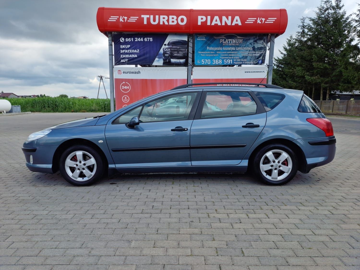 Peugeot 407 Kombi 1.6hdi 2006r. Nowe turbo oleje zadbany