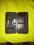 Kit de manicure preto