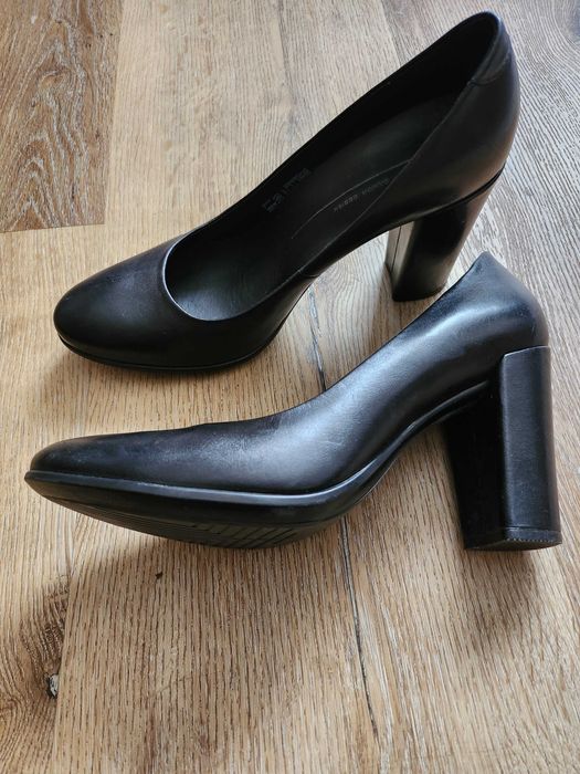 buty ecco  czarne