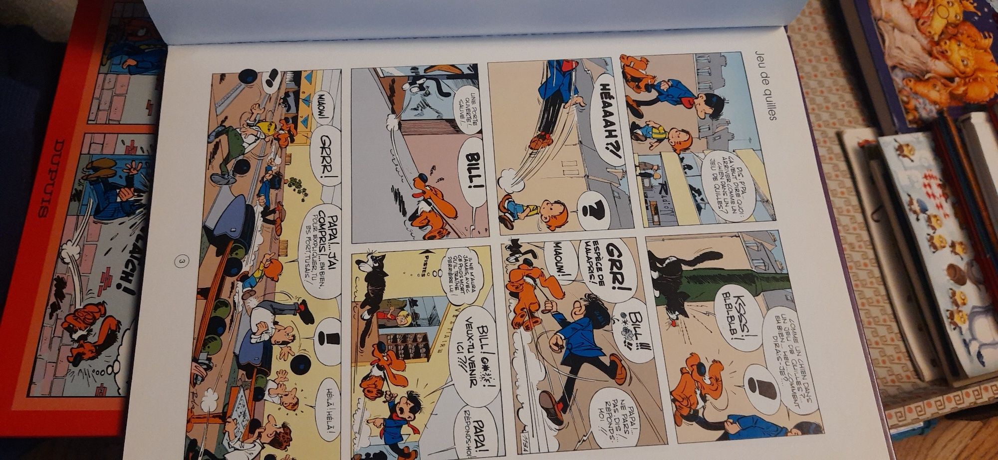 Komiks Boule & Bill numer 4 i 2 wyd. po francusku