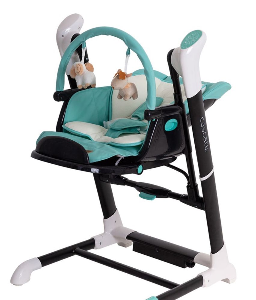 Стілець для годування-гойдалка Carrello cascata 3 в 1