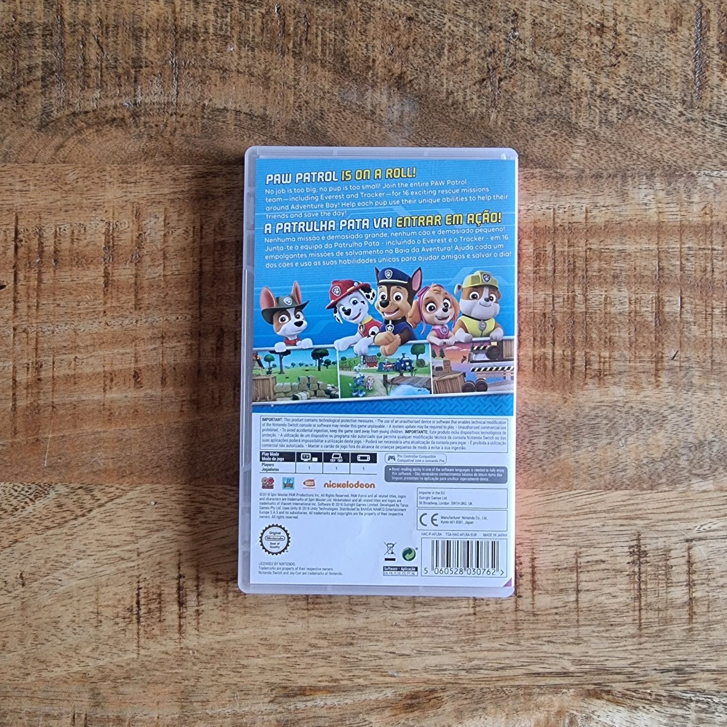 Paw Patrol On a Roll Nintendo Switch