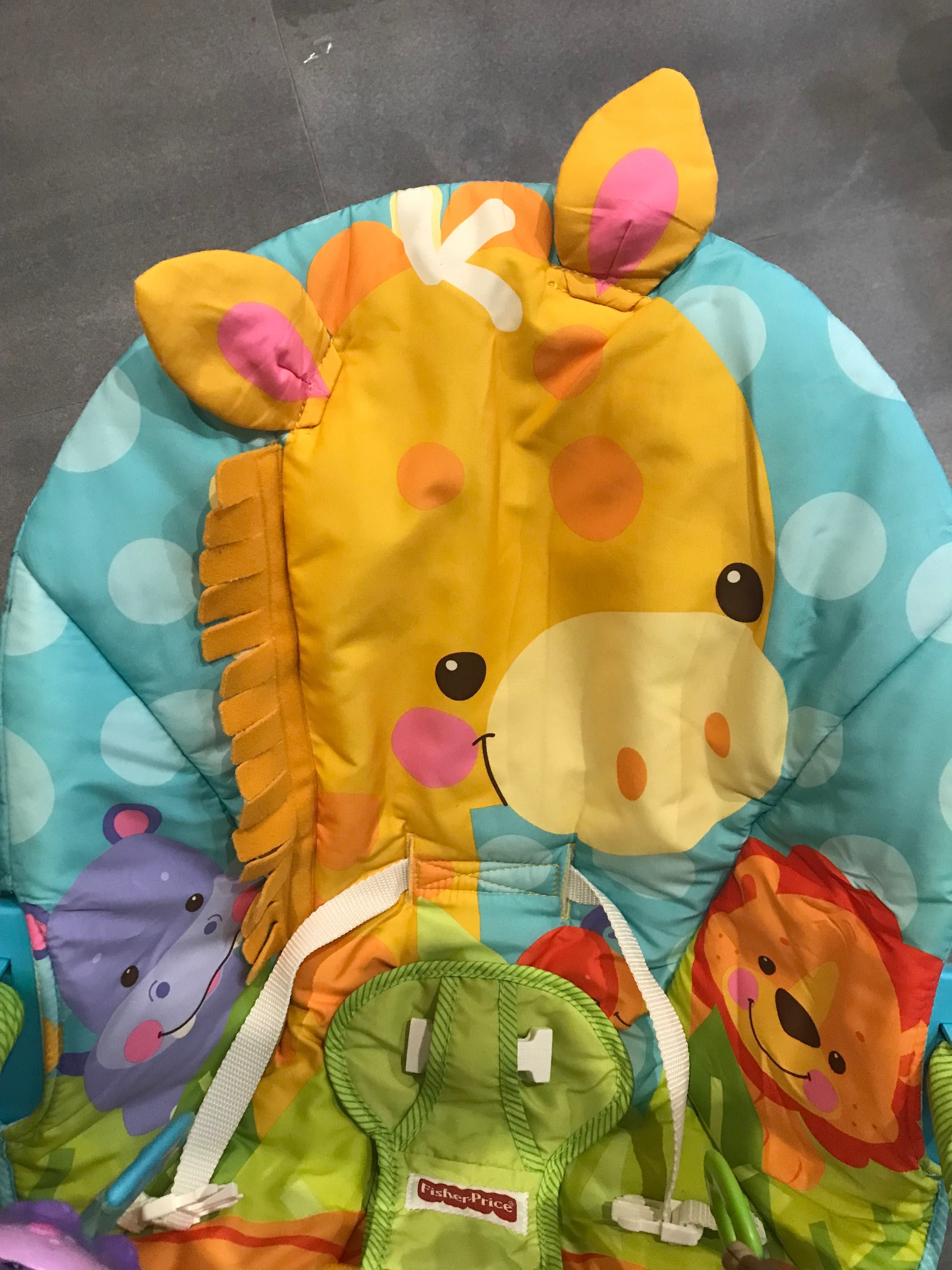 Espreguiçadeira Relax e baloiço Fisher Price