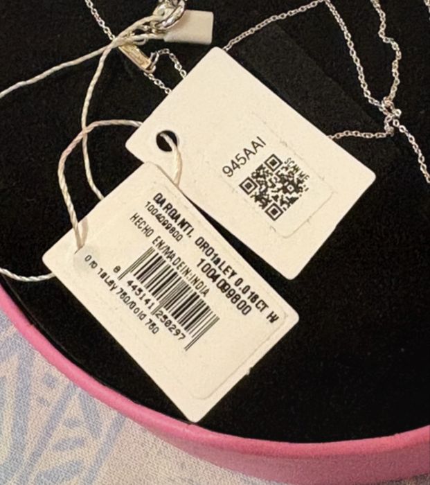 Colar Tous ouro e diamantes Novo