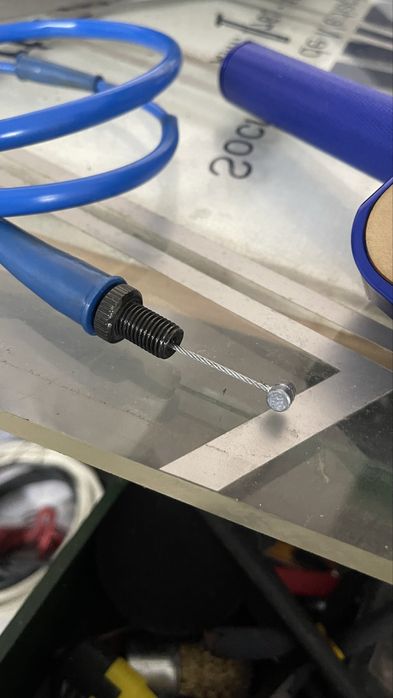 Punho Rapido em aluminio.